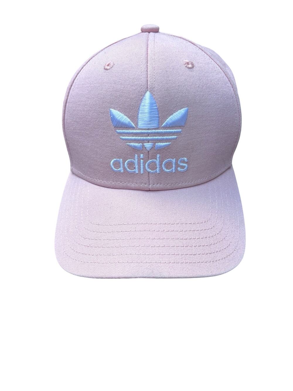 Adidas Woman’s Pink Baseball Cap Hat Snap Back Sporty Athletic
